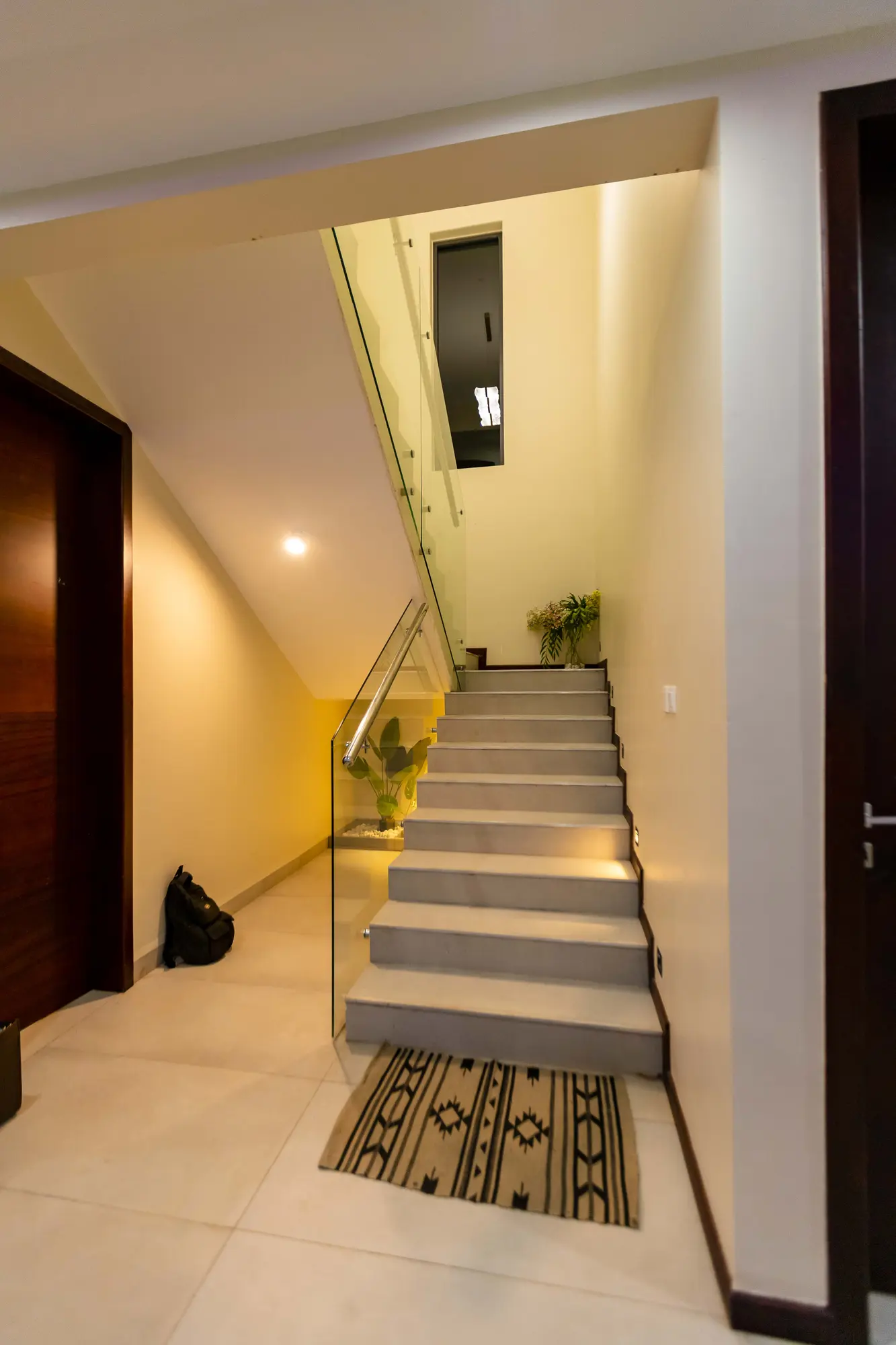 Actual completed Phase 1 staircase